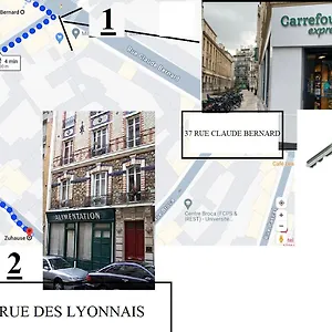 Petite Maison Avec Cour Dans Les Beaux Quartiers-vous Faites Le Menage- Very Good Prices For T-h-e Location But You Have To Clea-n Th-e Flat Apartamento París